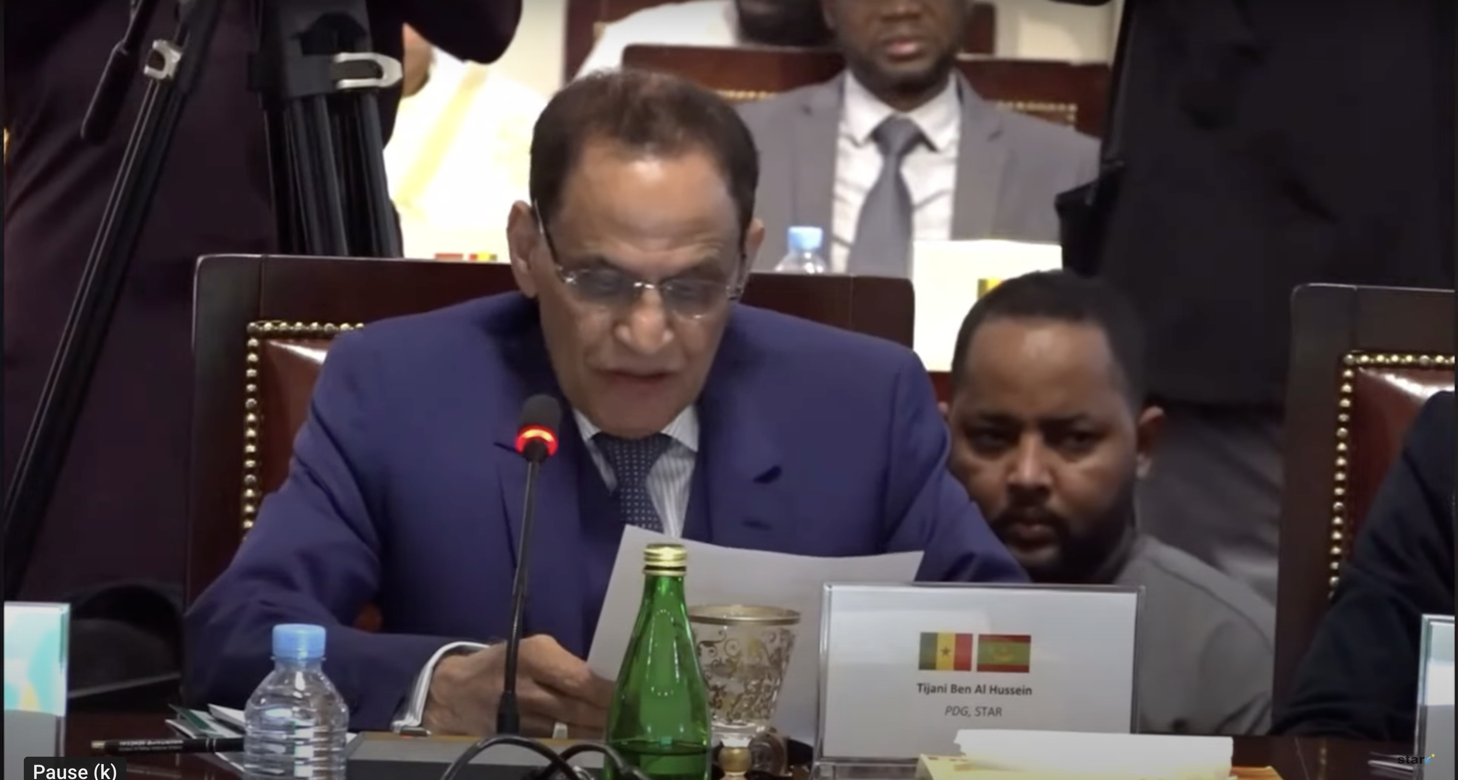 Star Oil Group : Discours du PDG à la Table Ronde Sénégal-Mauritanie 2025